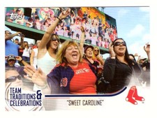 2018 Topps Opening Day Team Traditions & Celebrations - BOSTON RED SOX 