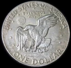 Photo of a 1974-P Eisenhower Dollar from an eBay listing that sold on Jul 15, 2026