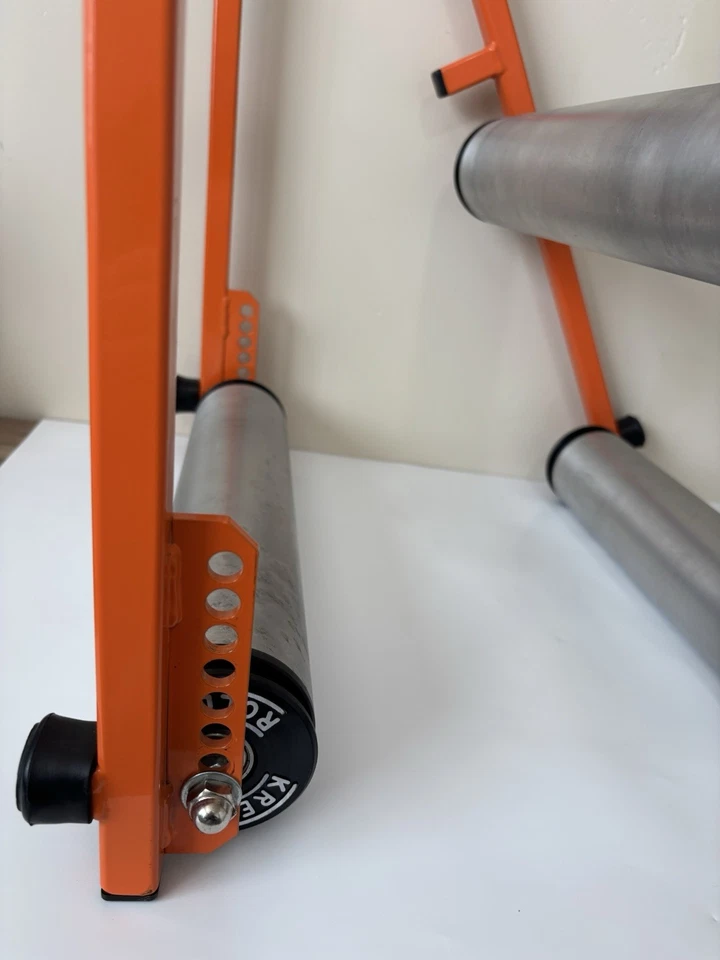 "Rodillos Kreitler naranja plegables longitud ajustable 3""" Foto 4 de 4