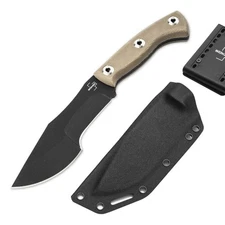 BOKER PLUS® Mini Tracker 2.0 Full-Tang Outdoor Knife 1095 Micarta - 02BO113