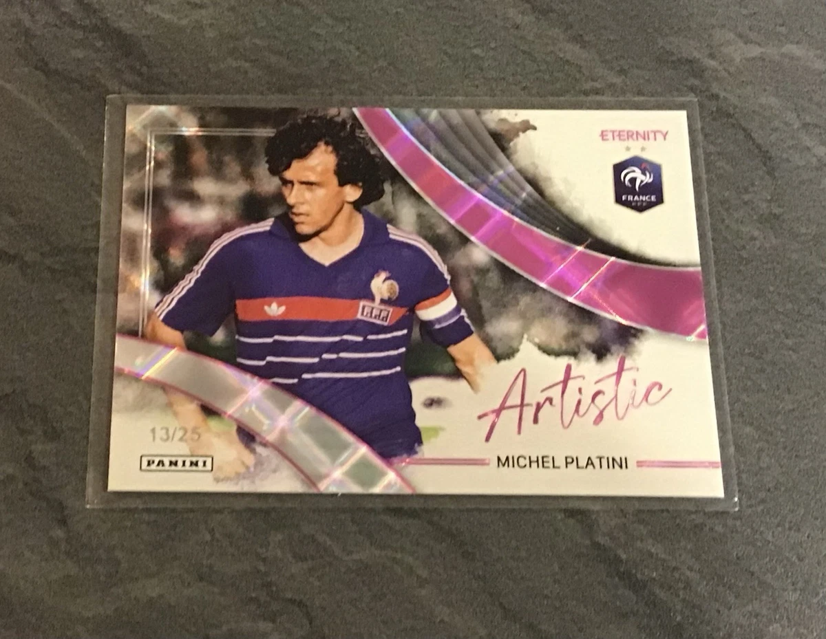 Carte Panini Michel Platini Football 79 Americana – Rare, Bon état