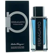Ferragamo Intense Leather by Salvatore Ferragamo men EDP 3.3 / 3.4 oz New In Box