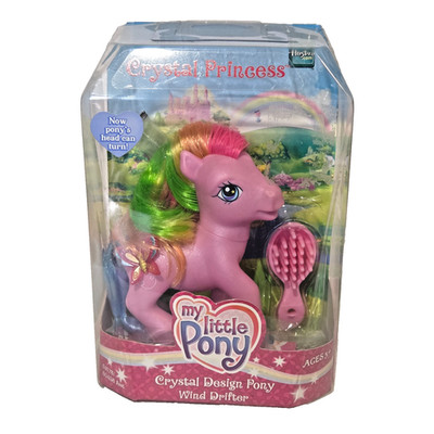 2005 HASBRO MY LITTLE PONY G3 PINK WIND DRIFTER CRYSTAL PRINCESS NEW SEALED