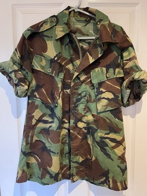 British Army - 1980's Tropical Camo Combat Jacket size 4 James Smith & Co Ltd