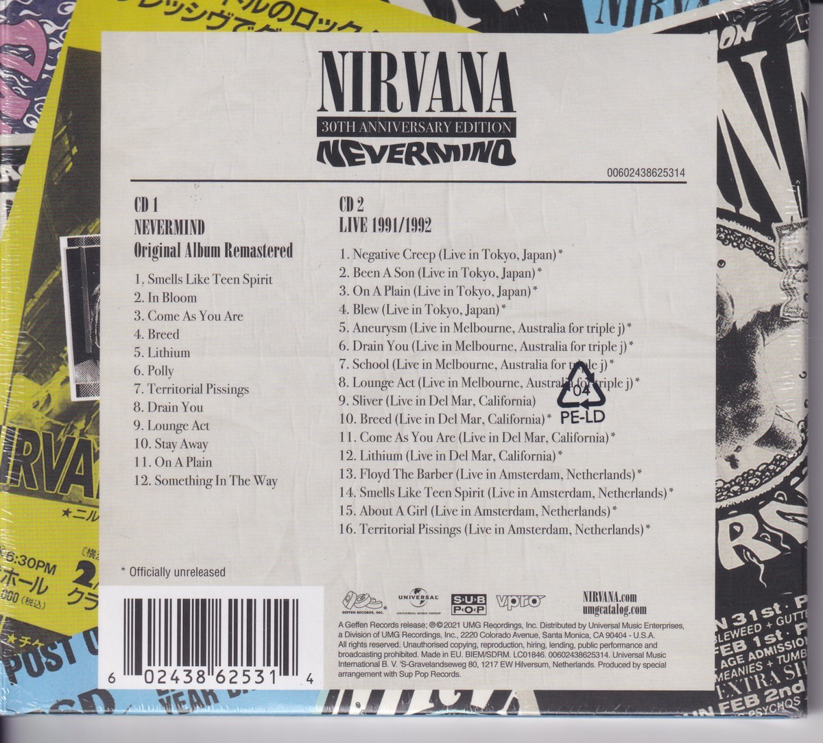 Nevermind [30th Anniversary Deluxe Edition] by Nirvana (CD, 2021