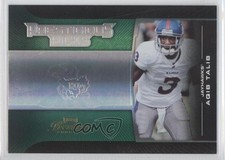 2008 Prestige Prestigious Picks Green 26/100 Aqib Talib #PPI-14 0c2