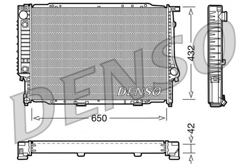 KÜHLER MOTORKÜHLUNG DRM05054 FÜR BMW 8E317E325E34 M73B54 5.4L S70B56 5.6L 12cyl - Picture 2 of 8