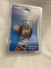 Coby DP 161 Digital Photo Keychain New Sealed 1.5 LCD- Retro Gadget Gift