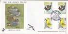 GB 1980 British Birds Benham FDC Peakirk special cancel unaddressed encl VGC