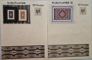 NP Designs BURNTWATER & BURNTWATER II Cross Stitch Charts
