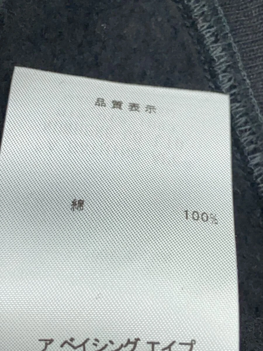 A BATHING APE (BAPE) Felpa con cappuccio e zip BAPE A BATHING APE XXL nera Ozxswm0061510 #ED AZA