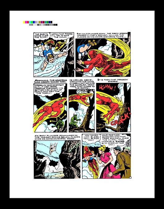 Gene Colan Captain America #72 Rare Production Art Pg 3
