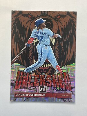 Vladimir Guerrero JR 2022 Donruss Vector Parallel UNLEASHED #UL-7 Blue Jays MLB