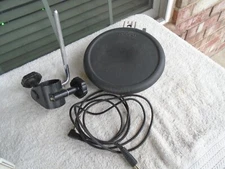 Roland PD-7 Dual Trigger V-Drum Electronic PAD RACK CLAMP MOUNT POST & CORD-VG!