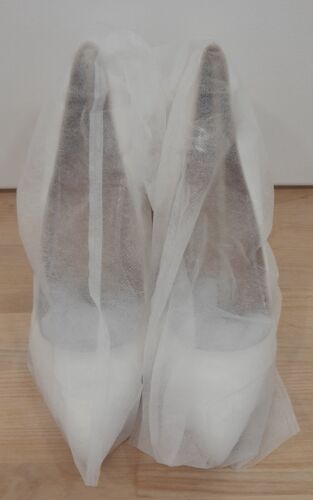 Perfect Bridal Meghan Dyeable Ivory Satin Pointed Court Shoes, Size 37, UK 4.5 - Picture 9 of 11