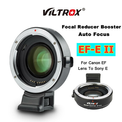 Auto Focus Viltrox Speed Booster Sony E Viltrox EF-E II Speed