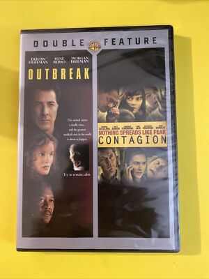 OUTBREAK / CONTAGION DOUBLE FEATURE (DVD) BRAND NEW SEALED - FAST FREE SHIPPING