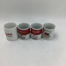 Vintage Campbell’s Soup Tomato Soup Ceramic Mug Made In USA Set Of 4