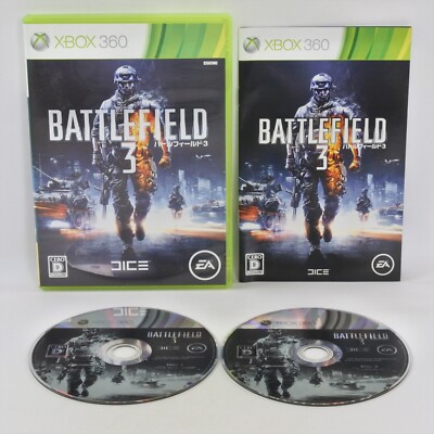 バトルフィールド 3 BATTLE FIELD 3 Xbox 360 For Japan System 2256 xb | eBay