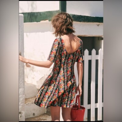 NWT Sezane Faustine Floral Mini Dress Sz 36 | eBay NWT Sezane Faustine Floral Mini Dress Sz 36 | eBay