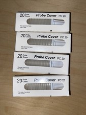 80 Count - SOFTOUCH Thermometer Probe Cover PC20, Clear B1