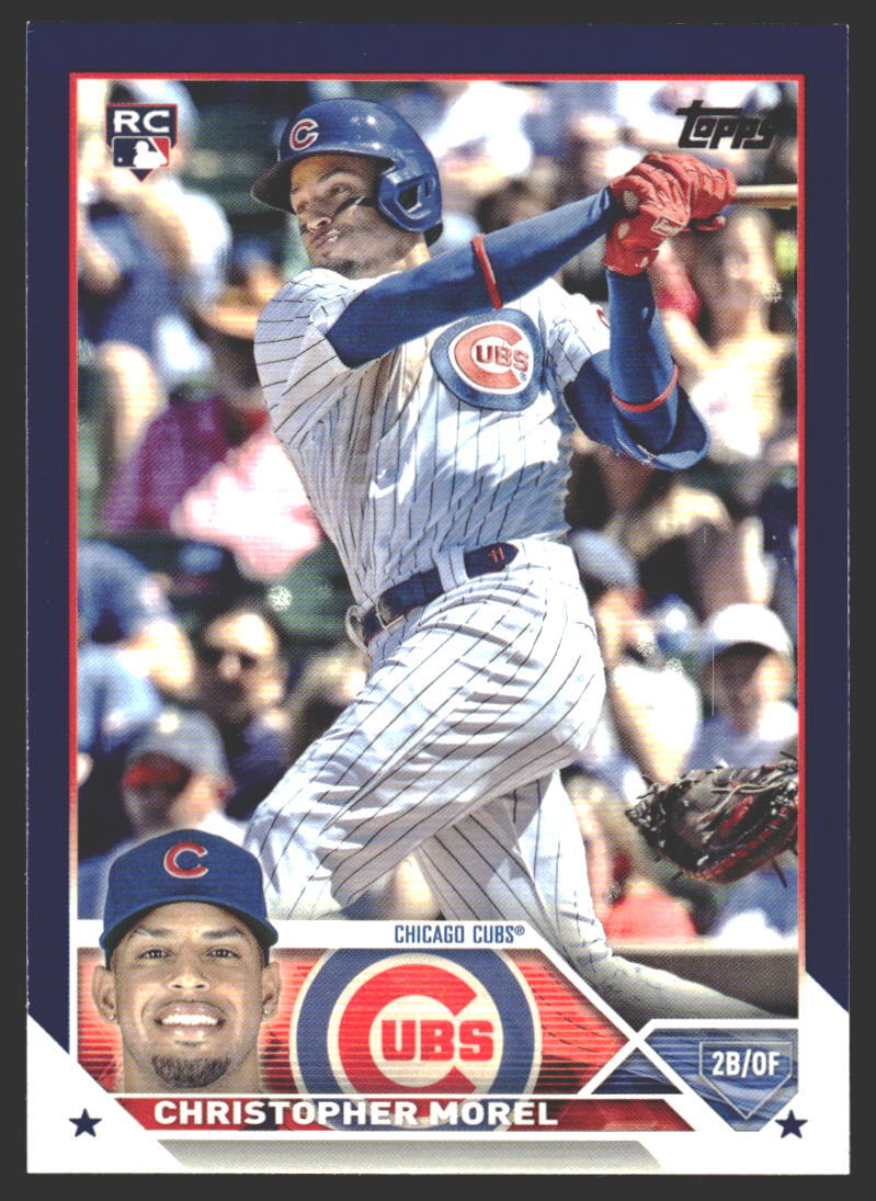 Christopher Morel #308 2023 Topps Royal Blue Chicago CubsRC Rookie