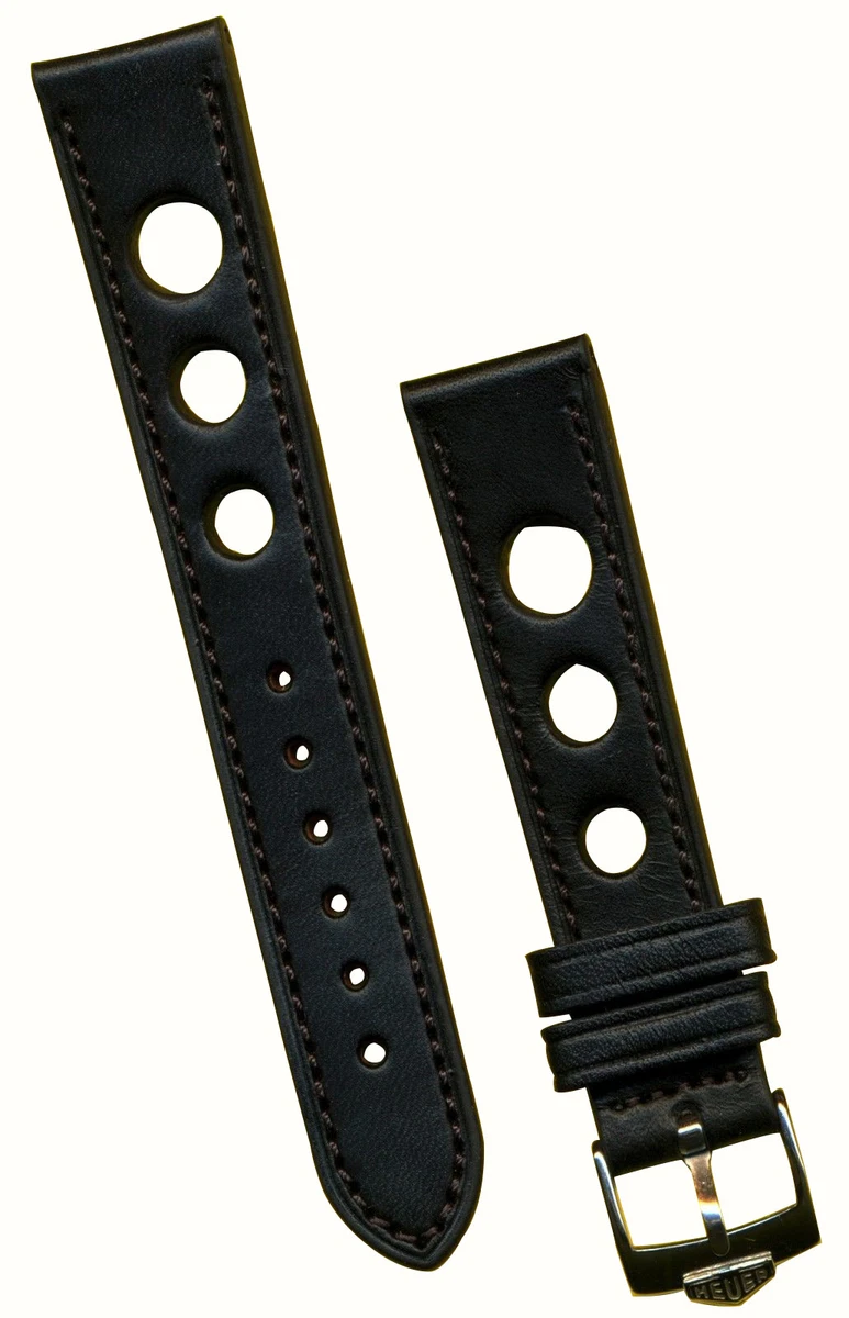 AHGDDA Voor Tag Heuer Carrera Aquaracer 20mm 22mm Watcharmbanden Canvas Nylon Lederen Horlogeband Vouw Buckle Zwarte Horlogeband(Black blue gold,20mm