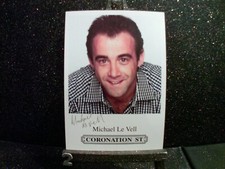 Michael Le Vell (Kevin Webster) Pre-Print Coronation Street Original Cast Card