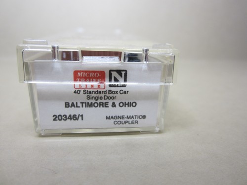 Micro Trains Lines N Scale B & O Box Car MPN 20346/1 - B&O 470699 - Picture 3 of 12