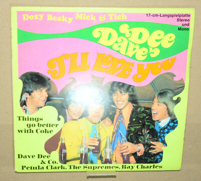 Single Vinyl  Dave Dee -''Things go better with coke ''  (11520034 )