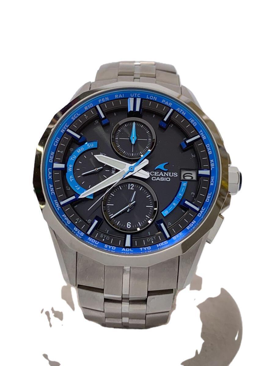 CASIO Solar watch analog BLK OCW S3000