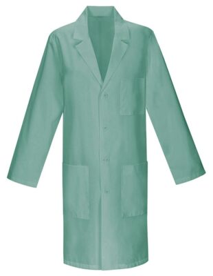 New Men's Full-Length Lab Coat white, blue, navy, green