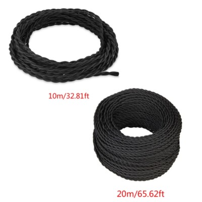 Vintage Rope Twisted Electrical Wire Rope Woven Wire Twisted Cable