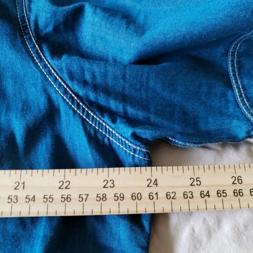 Men's Utility Denim XL Shirt Chambray DLGN-45 Virginia Button Down Flags 1945 - Picture 13 of 13