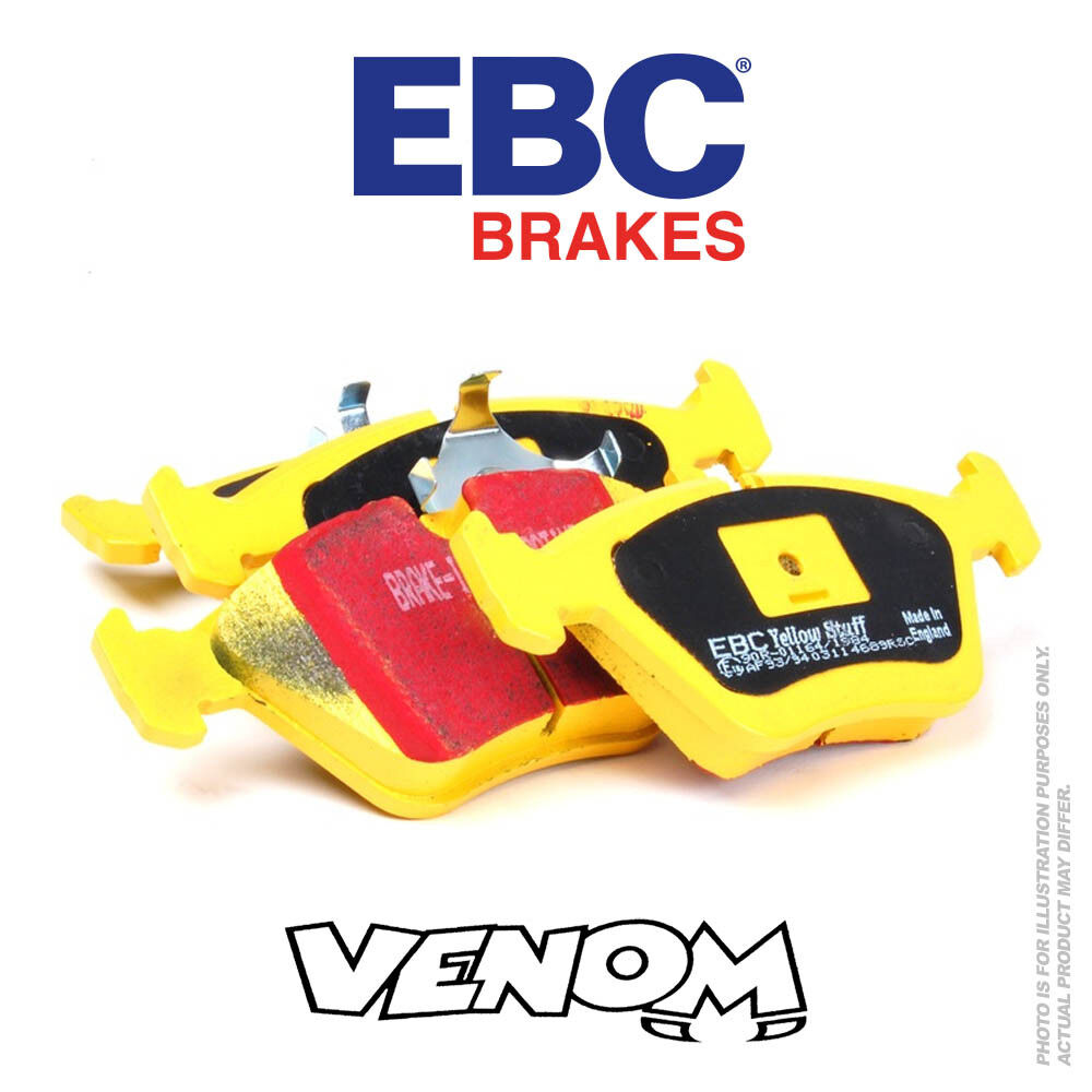 EBC YellowStuff Rear Brake Pads for Opel Vectra A 2.0 SRi 130 88