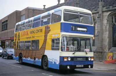 FOTO York City & District (WYRCC) Leyland Olympian 83 A683MWX at York 1990