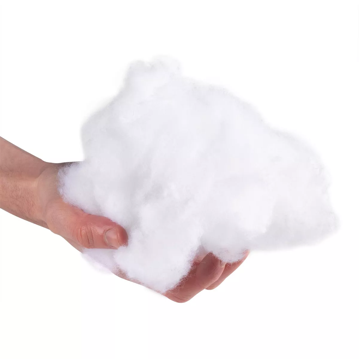 Polyester fill pillow top