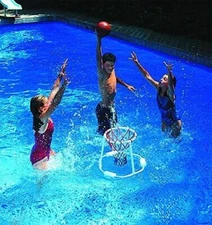 Swimline 9162 Super Hoops Floating portable Basketball Pool Lake Party Toys BALL