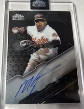 2020 Topps Chrome Black - Chrome Black Autographs Refractor #CBA-TEJ Miguel...