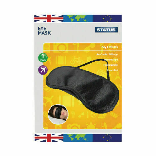 Mack's Dreamgirl Sleep Mask With Earplugs - Pink, Contoured For Comfort