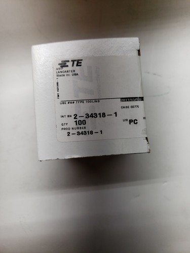 TE Connectivity 2-34318-1 Solistrand Wire Connectors Qty 100 | eBay