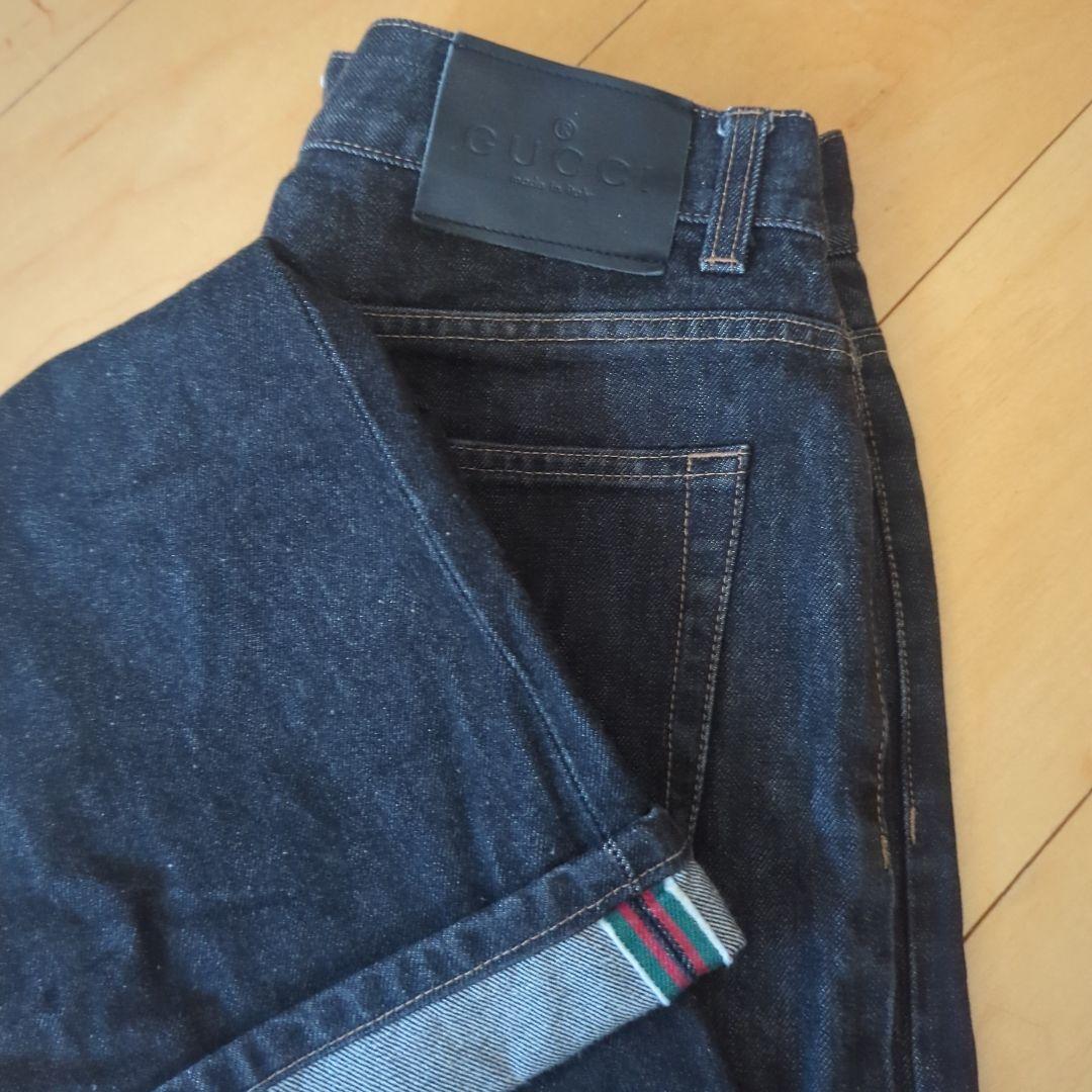 GUCCI Black Straight Denim F/S from Japan | eBay GUCCI Black Straight Denim F/S from Japan | eBay