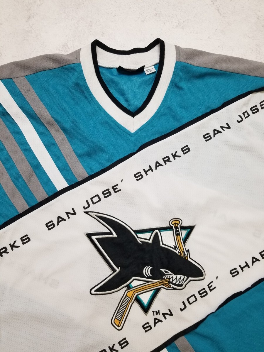 Maillot Vintage CMP Des San Jose Sharks #19 - Taille L - NHL - Hockey Sur Glace