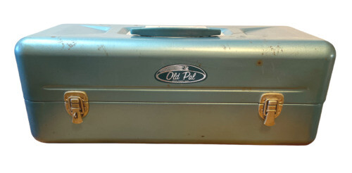 1975 Old Pal Woodstream Green Vintage Tackle Box Mark VI Famous Fish Series USA | eBay 1975 Old Pal Woodstream Green Vintage Tackle Box Mark VI Famous Fish Series USA | eBay