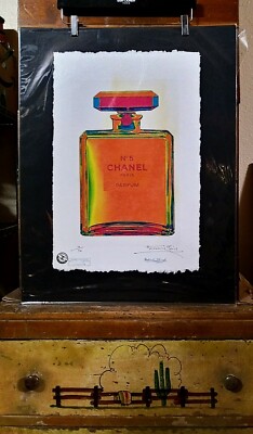 CHANEL No.5 Bottle, Limited Edition 22'x 15'x Signed