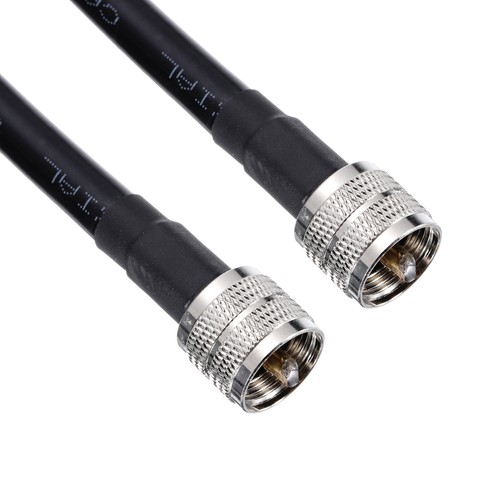 RG8/U Coax Cable with Pl-259 Male Connectors for CB/Ham Radio 23m/75ft - Picture 3 of 4