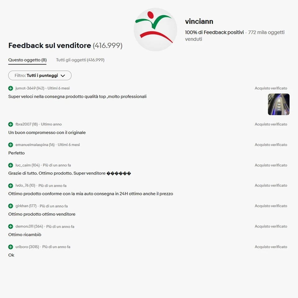 Pulsantiera interruttori alzacristalli guida per Mercedes Classe C W205 S205 - Immagine 3 di 4