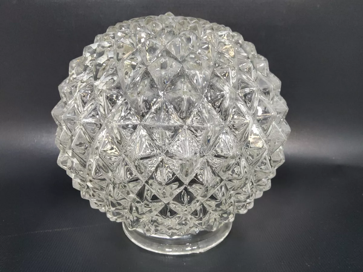 Crystal globe shade deals