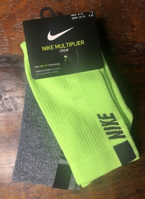 nike multiplier crew socks