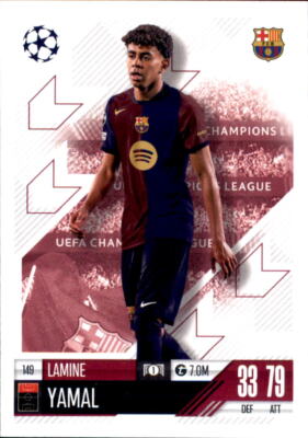 24-25 ラミネ・ヤマル CL Match Attax CL 24/25 Champions League 2024/2025 149 - Lamine Yamal